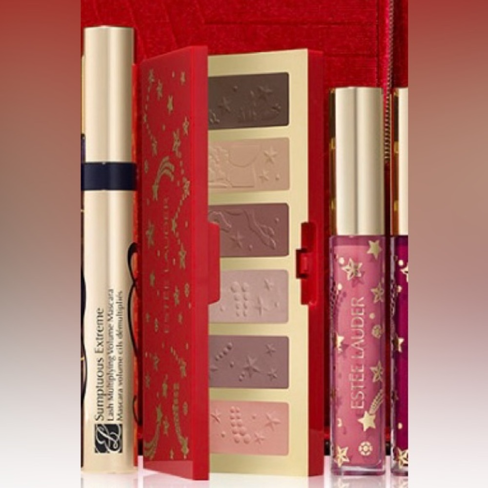 Estee Lauder Celestial Glam cool neutrals eye shadow palette